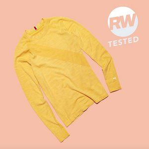 Tracksmith Brighton Base Layer long sleeve merino wool top - EUC